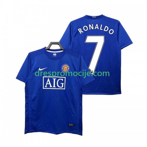 Manchester United Ronaldo 7 2008 2009 Dres Retro Treći Kratkih Rukava Manchester United Ronaldo 7 2008 2009 Dres Retro Treći Kratkih Rukava